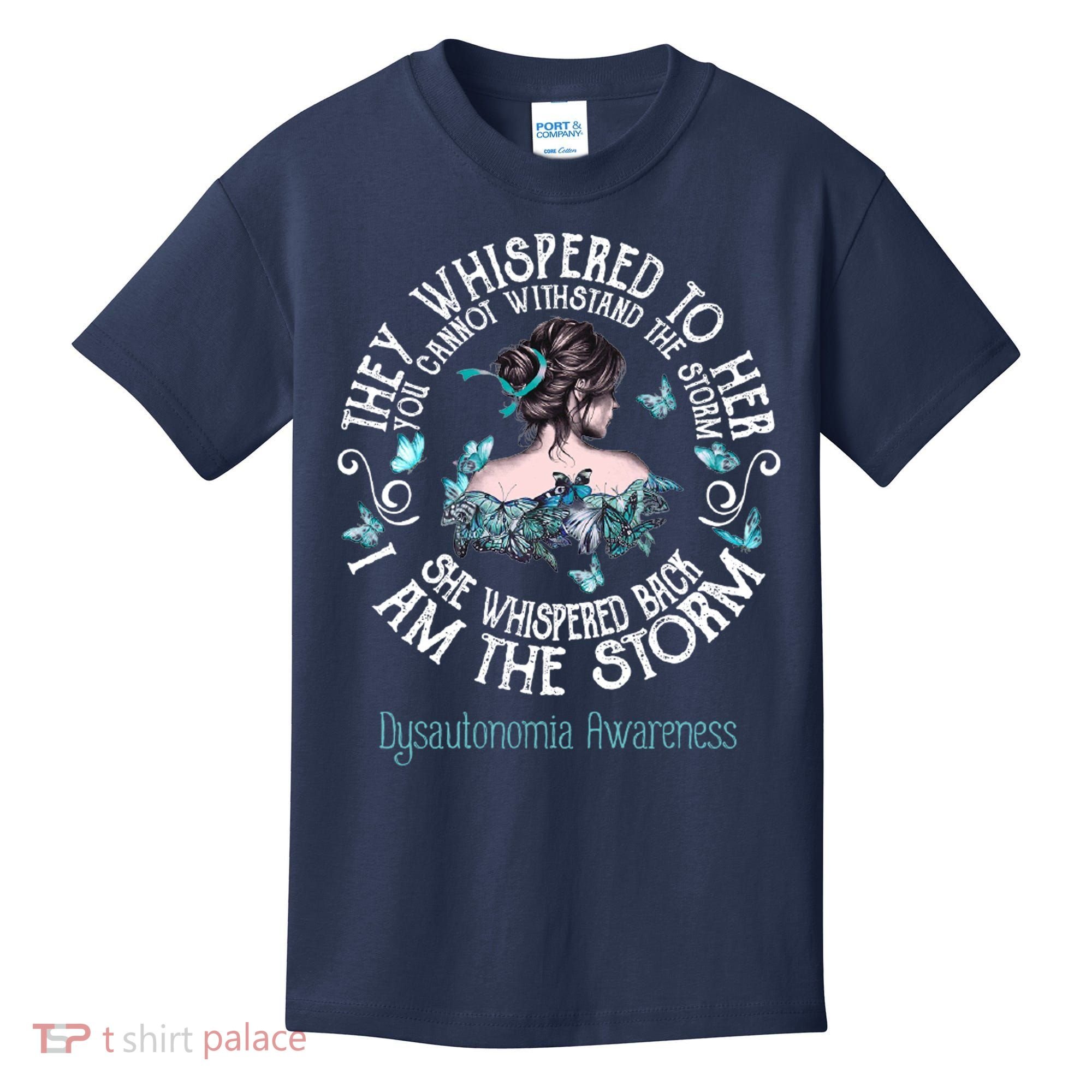Dysautonomia Awareness I Am The Storm Kids T-Shirt
