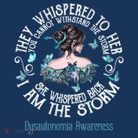 Dysautonomia Awareness I Am The Storm Tote Bag thumb 4