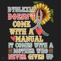 Dyslexia Doesn't Come With A Manual Tumbler thumb 3