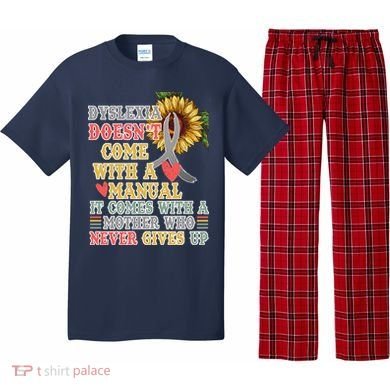 Dyslexia Doesn't Come With A Manual Pajama Set