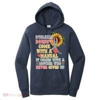Dyslexia Doesn't Come With A Manual Women's Hoodie thumb 0