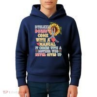 Dyslexia Doesn't Come With A Manual Kids Hoodie thumb 4