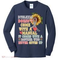 Dyslexia Doesn't Come With A Manual Kids Long Sleeve Shirt thumb 0