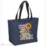 Dyslexia Doesn't Come With A Manual Tote Bag thumb 2