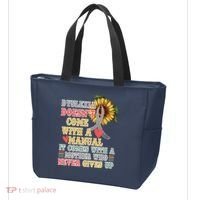 Dyslexia Doesn't Come With A Manual Tote Bag thumb 3