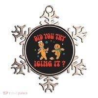 Did You Try Icing It Funny Christmas Nurse Gingerbread Man  Ornament thumb 0