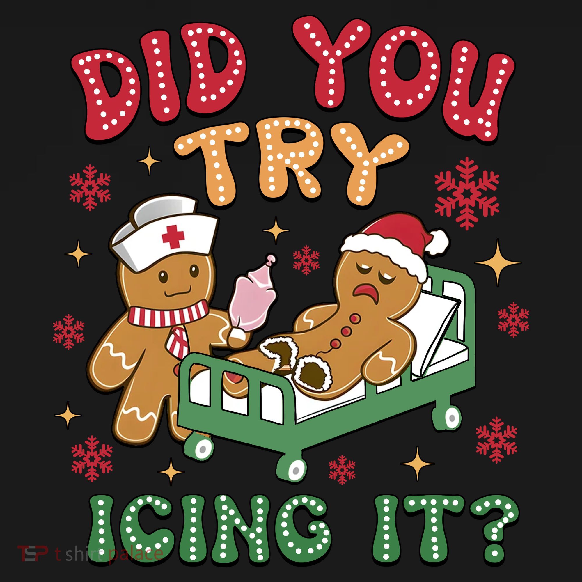 Did You Try Icing It Cute Christmas Hoodie