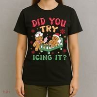Did You Try Icing It Cute Christmas T-Shirt thumb 4