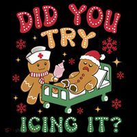 Did You Try Icing It Cute Christmas Coffee Mug thumb 5