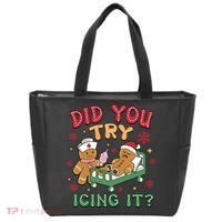 Did You Try Icing It Cute Christmas Tote Bag thumb 0