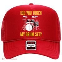 Did You Touch My Drum Set Funny Percussion Music Hat thumb 0