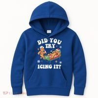 Did You Try Icing It Funny Nurse Christmas Gift Kids Hoodie thumb 0