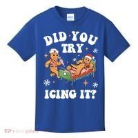 Did You Try Icing It Funny Nurse Christmas Gift Kids T-Shirt thumb 0
