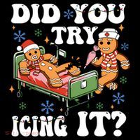 Did You Try Icing It Gift Doggie Tank thumb 4