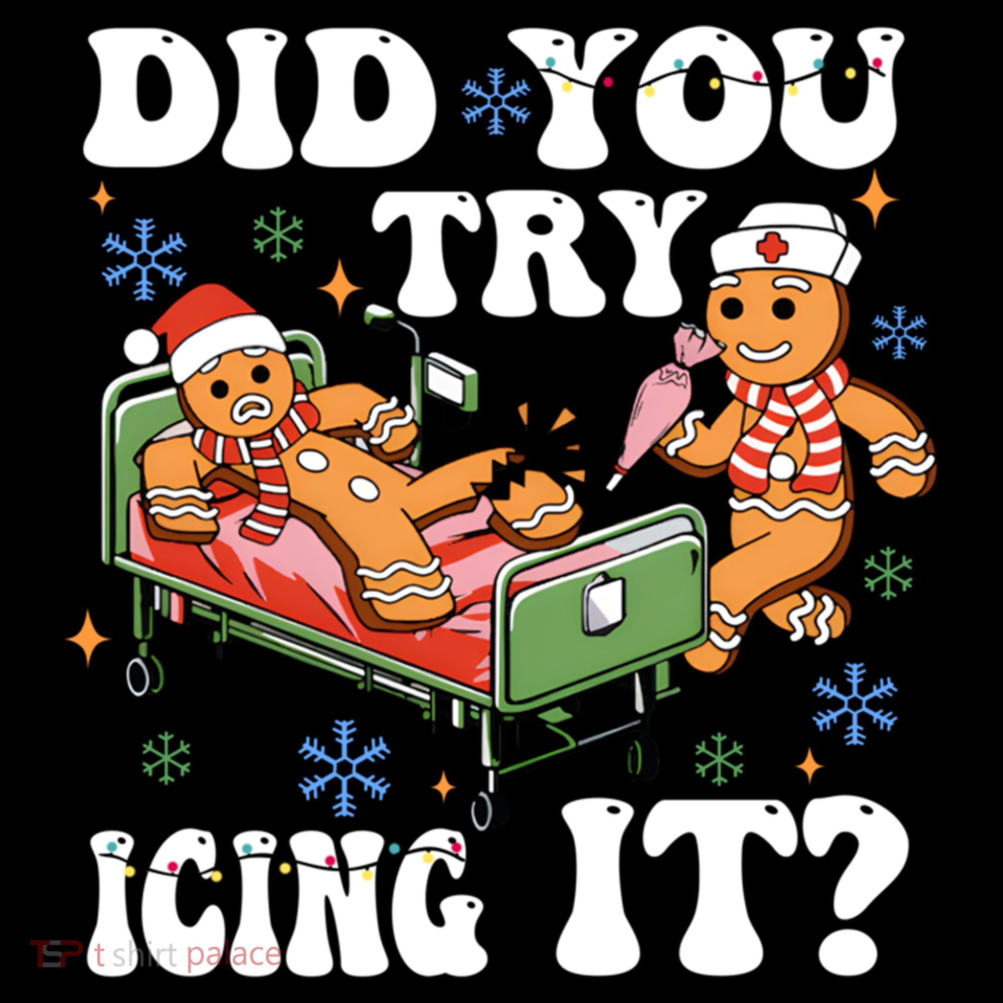 Did You Try Icing It Gift USA-Made Doggie Bandana