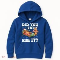 Did You Try Icing It Gift Kids Hoodie thumb 0