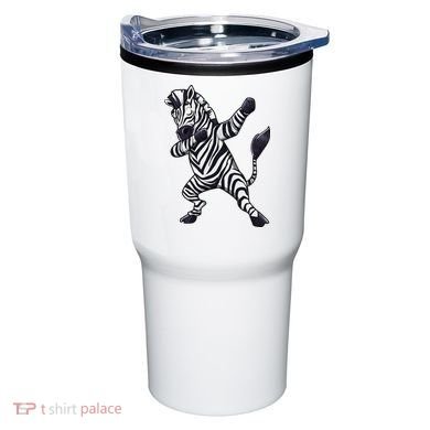 Dabbing Zebra African Zookeeper Animal Lover Tumbler