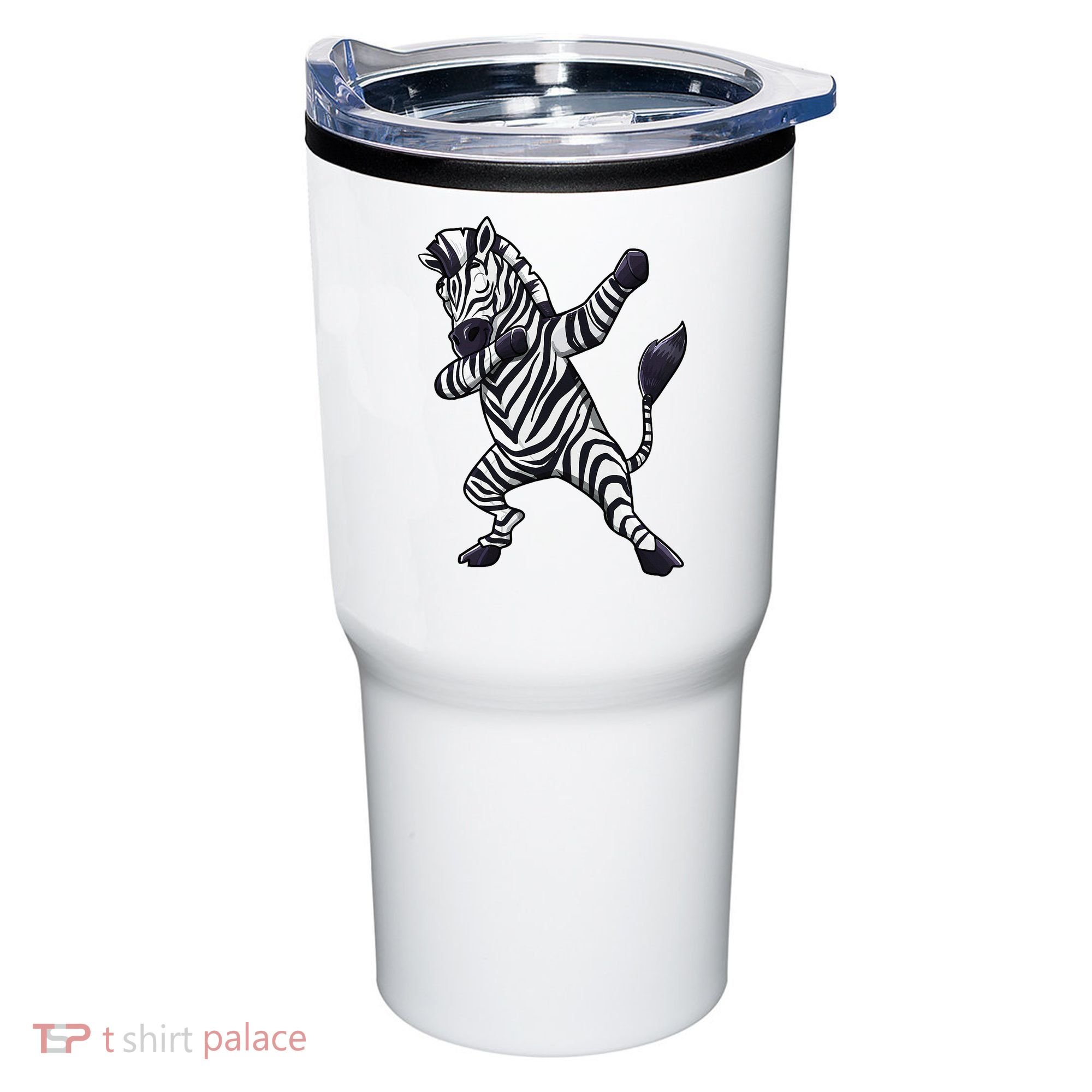 Dabbing Zebra African Zookeeper Animal Lover Tumbler