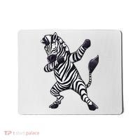 Dabbing Zebra African Zookeeper Animal Lover Mousepad thumb 0