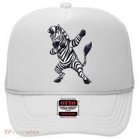 Dabbing Zebra African Zookeeper Animal Lover Hat thumb 0
