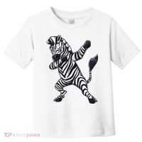Dabbing Zebra African Zookeeper Animal Lover Toddler T-Shirt thumb 0