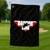 Danger Zone Golf Towel thumb 1