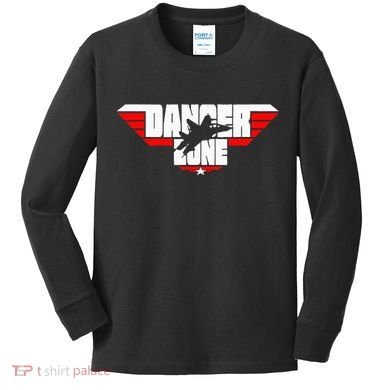 Danger Zone Kids Long Sleeve Shirt