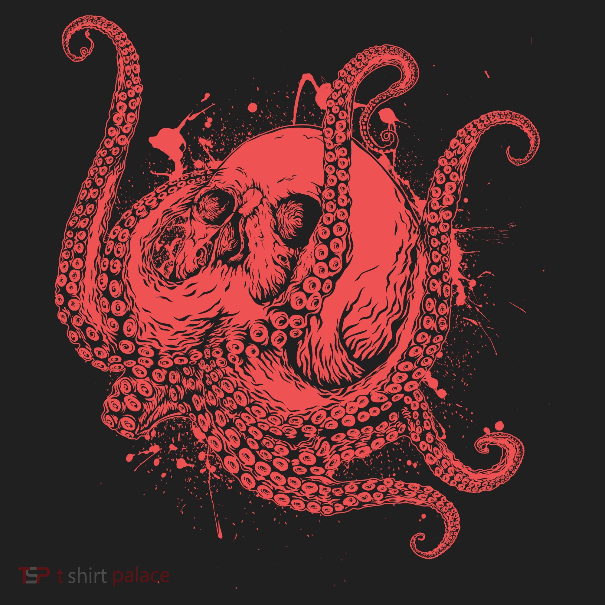 Deadly Zombie Octopus Skull Beanie