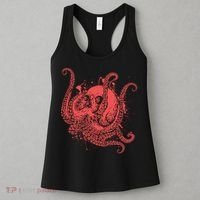 Deadly Zombie Octopus Skull Women's Tank Top thumb 3