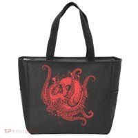 Deadly Zombie Octopus Skull Tote Bag thumb 0