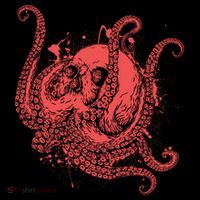Deadly Zombie Octopus Skull Tote Bag thumb 4