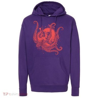 Deadly Zombie Octopus Skull Hoodie