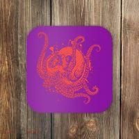 Deadly Zombie Octopus Skull Coaster thumb 0
