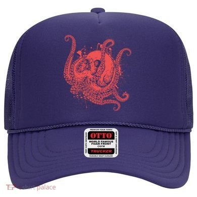 Deadly Zombie Octopus Skull Hat