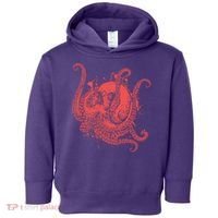 Deadly Zombie Octopus Skull Toddler Hoodie thumb 0