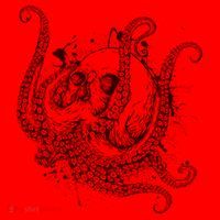 Deadly Zombie Octopus Skull Santa Hat thumb 1