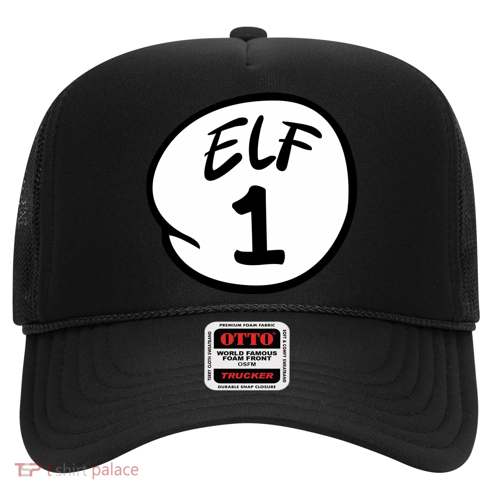 Elf 1 2 3 4 5 Custom Number Christmas Hat