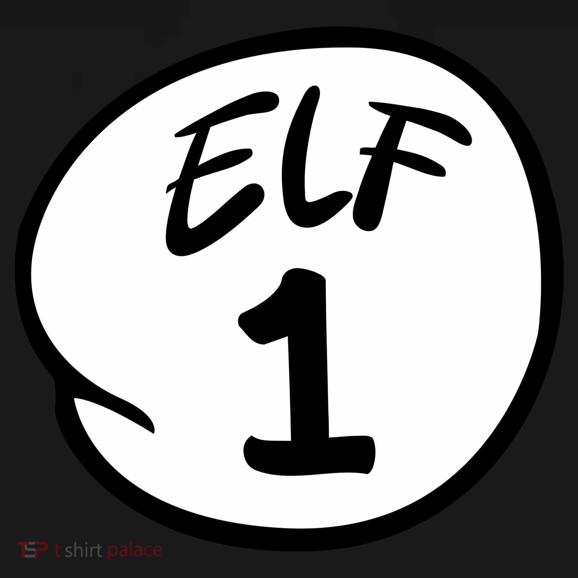 Elf 1 2 3 4 5 Custom Number Christmas Tank Top