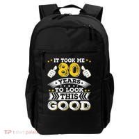 Eighty 1943 80th 80 Years Old birthday Idea For Dad Grandpa Backpack thumb 0