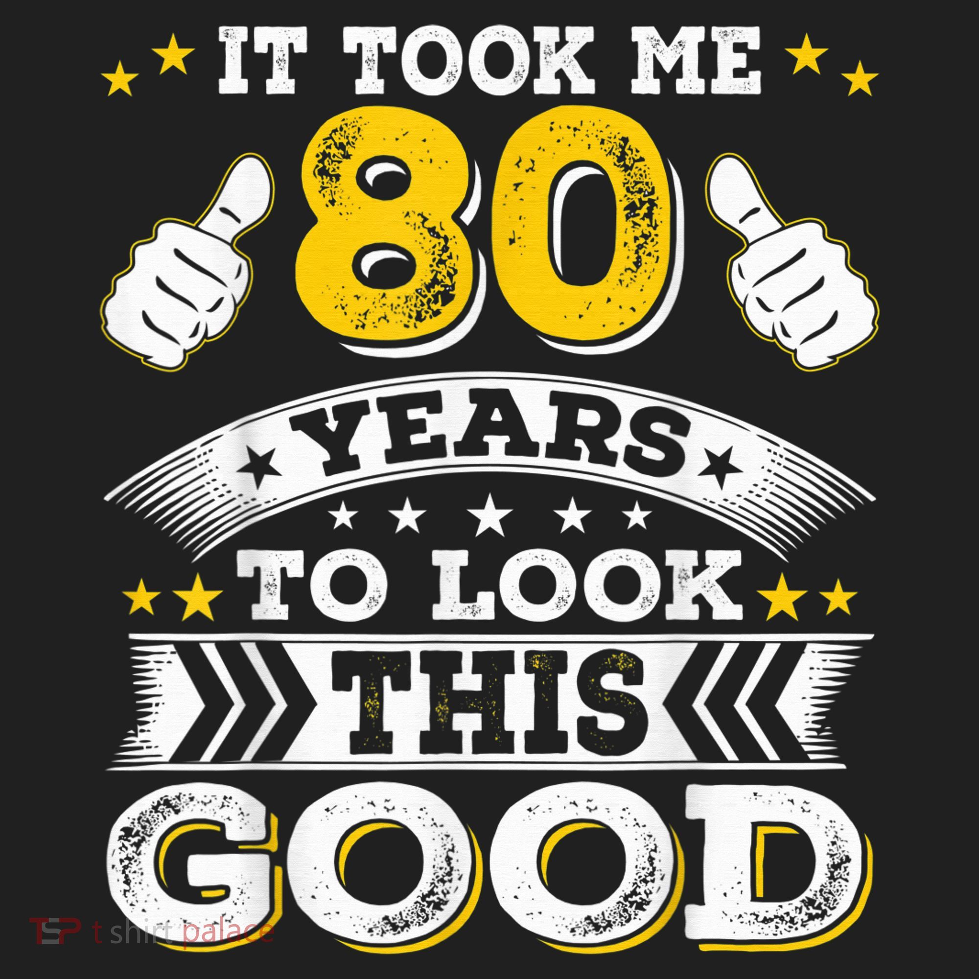 Eighty 1943 80th 80 Years Old birthday Idea For Dad Grandpa Beanie