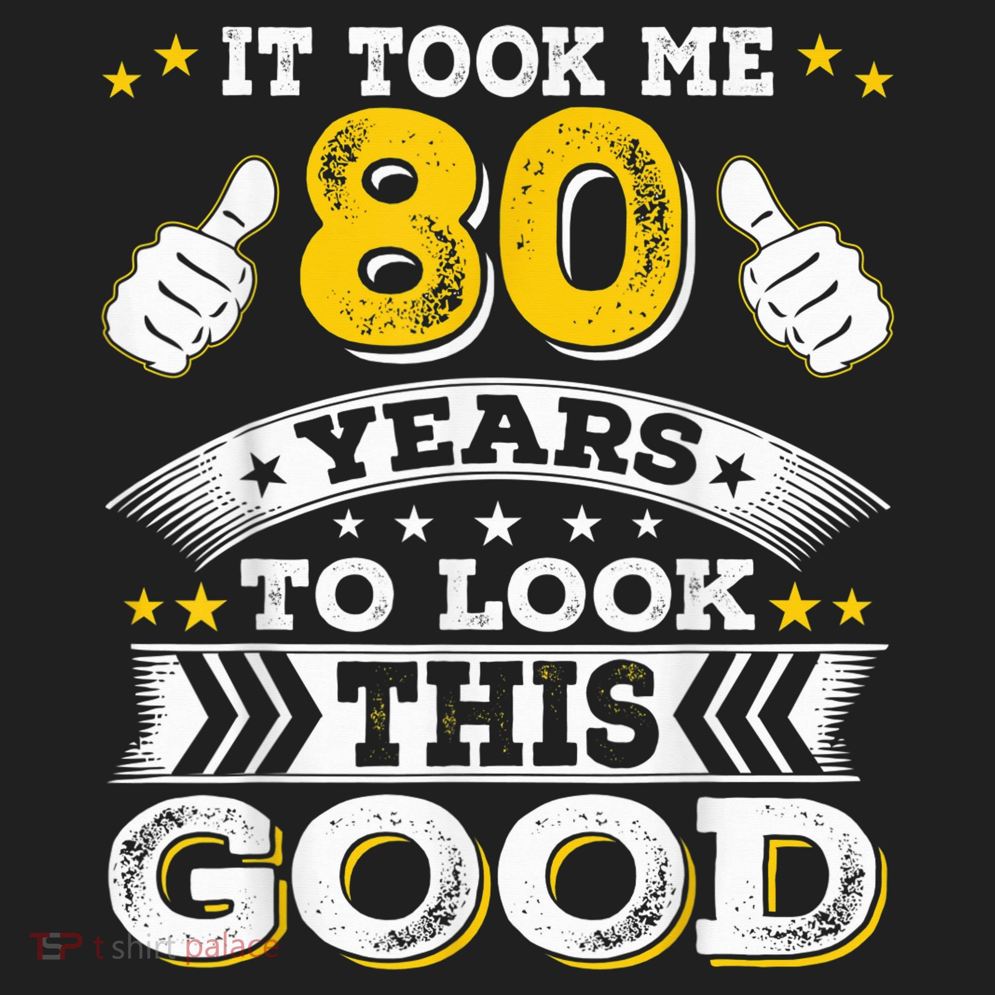 Eighty 1943 80th 80 Years Old birthday Idea For Dad Grandpa Urban Oversized Heavyweight T-Shirt