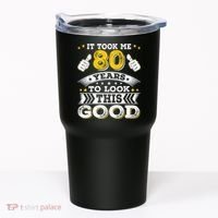 Eighty 1943 80th 80 Years Old birthday Idea For Dad Grandpa Tumbler thumb 0