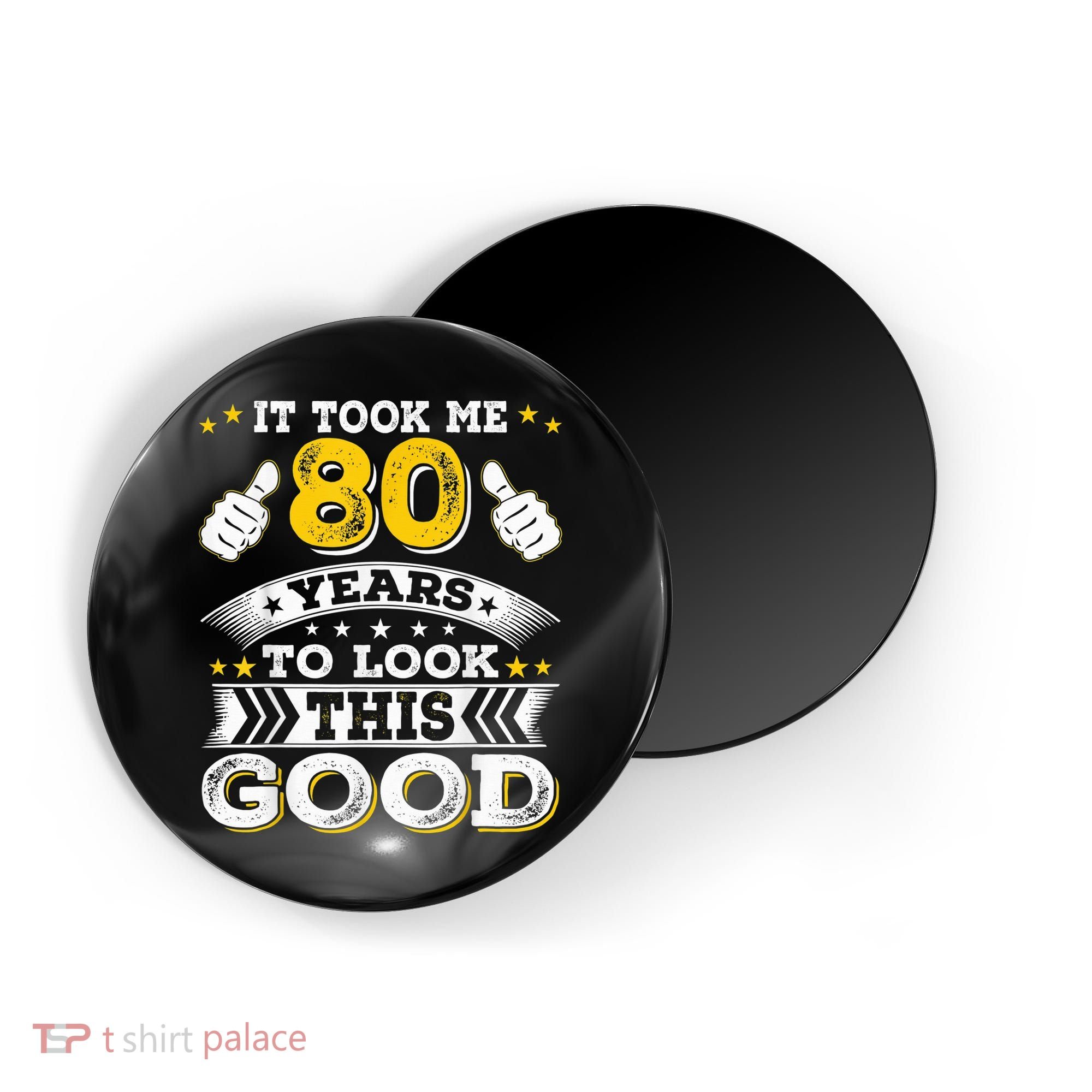 Eighty 1943 80th 80 Years Old birthday Idea For Dad Grandpa Magnet