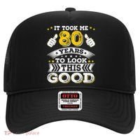 Eighty 1943 80th 80 Years Old birthday Idea For Dad Grandpa Hat thumb 0