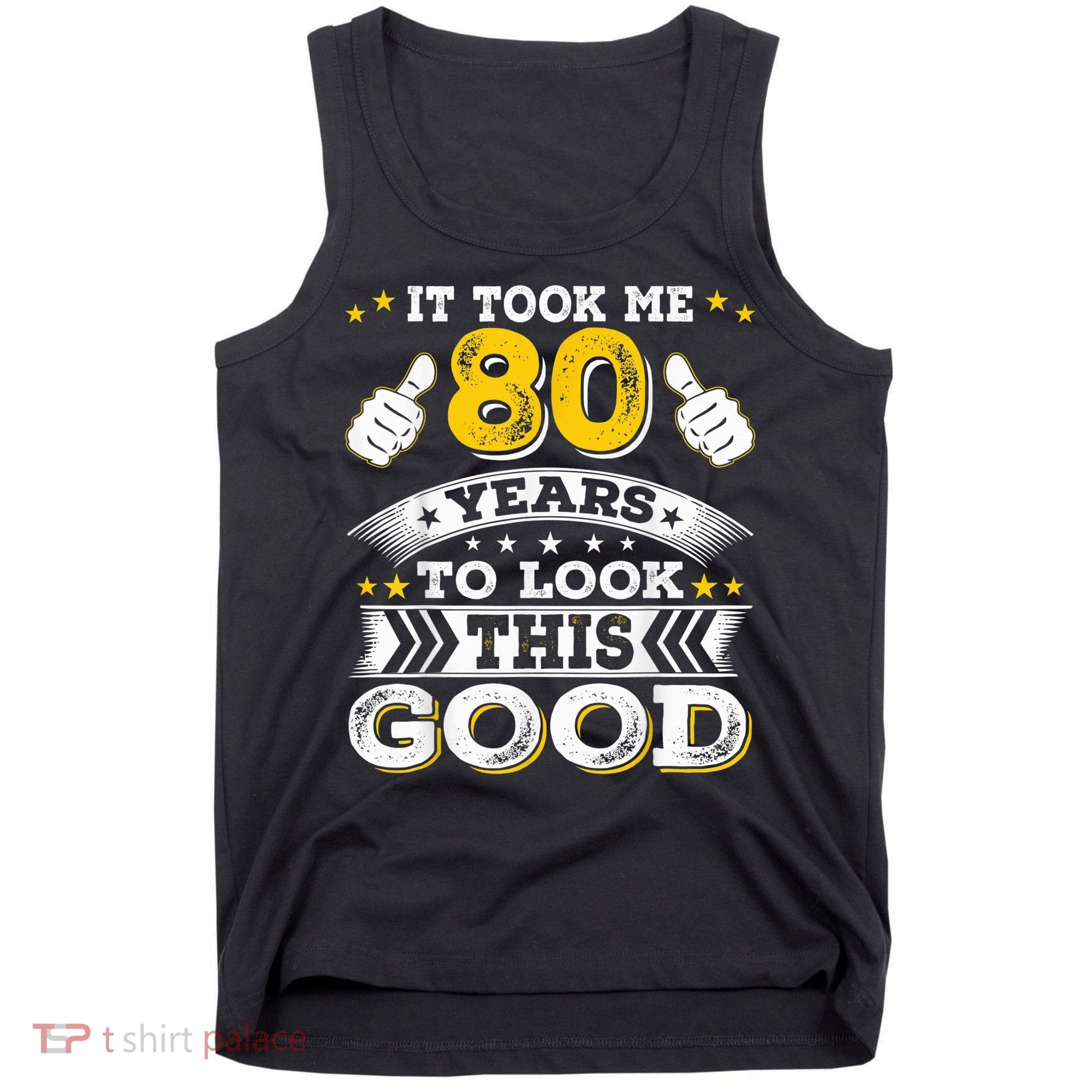 Eighty 1943 80th 80 Years Old birthday Idea For Dad Grandpa Tank Top
