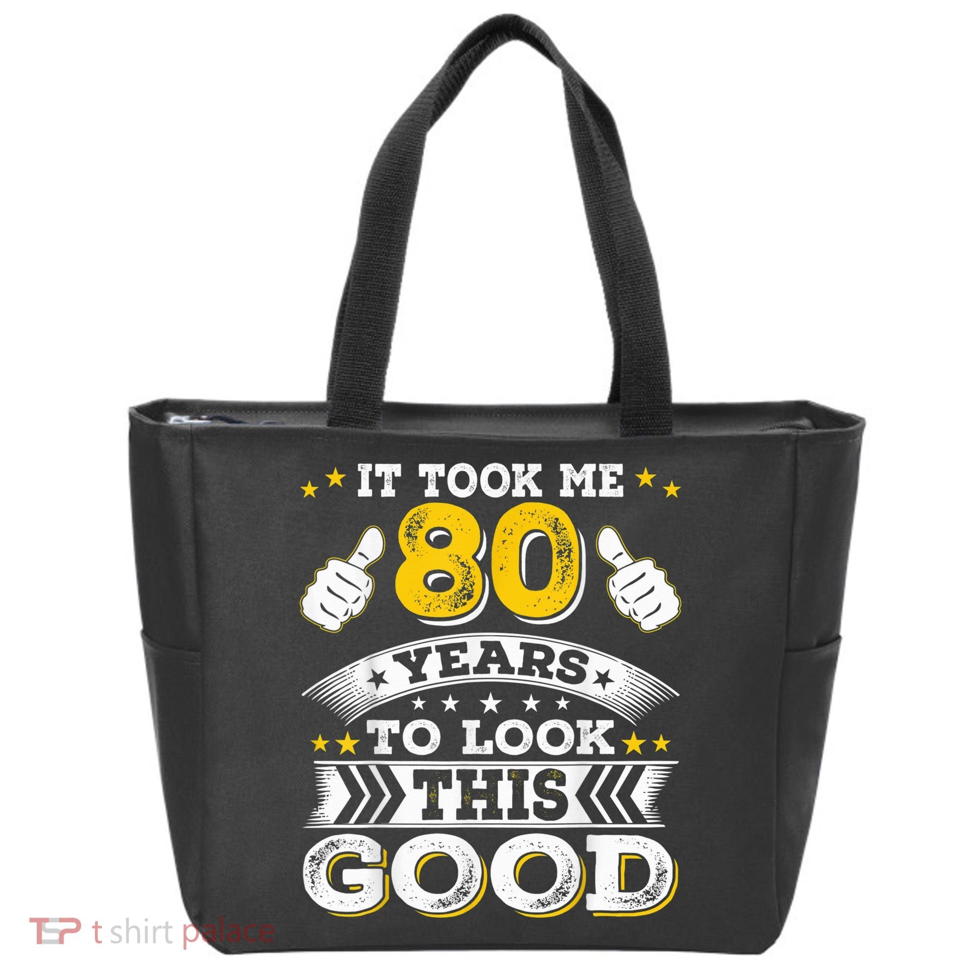 Eighty 1943 80th 80 Years Old birthday Idea For Dad Grandpa Tote Bag