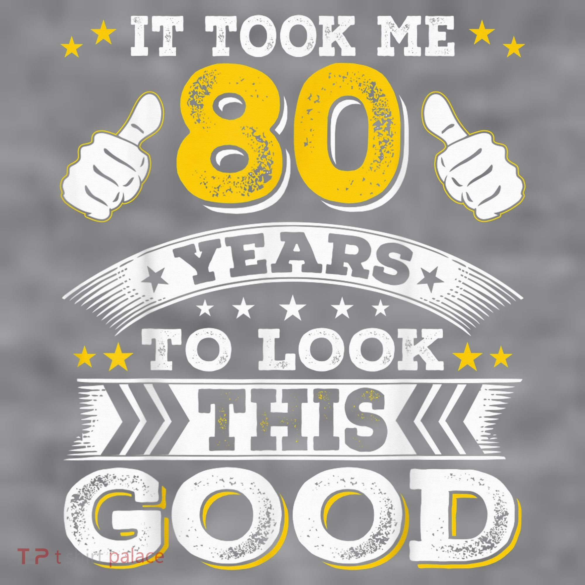 Eighty 1943 80th 80 Years Old birthday Idea For Dad Grandpa Women's Racerback Cropped Tank