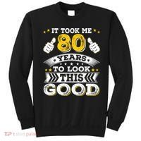 Eighty 1943 80th 80 Years Old birthday Idea For Dad Grandpa Sweatshirt thumb 0