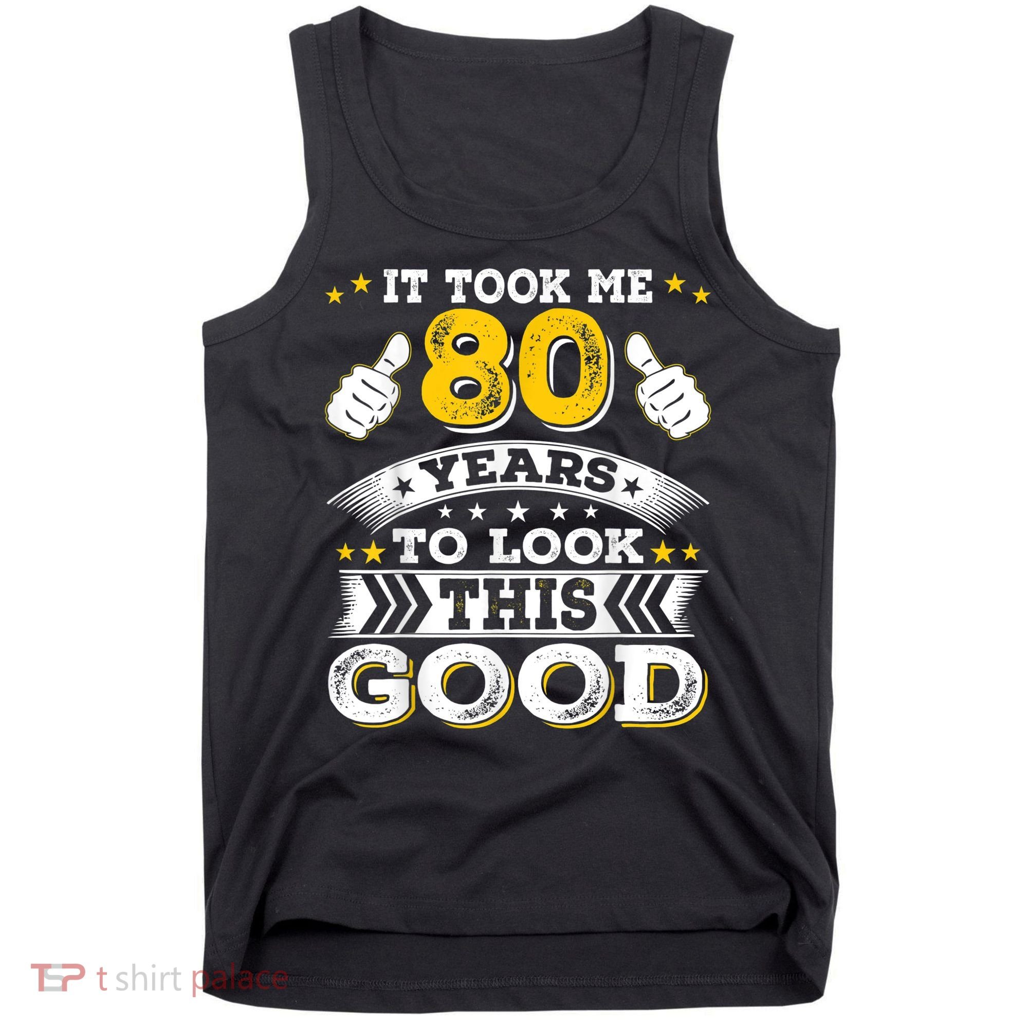 Eighty 1943 80th 80 Years Old birthday Idea For Dad Grandpa Tank Top