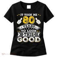 Eighty 1943 80th 80 Years Old birthday Idea For Dad Grandpa Women's T-Shirt thumb 0